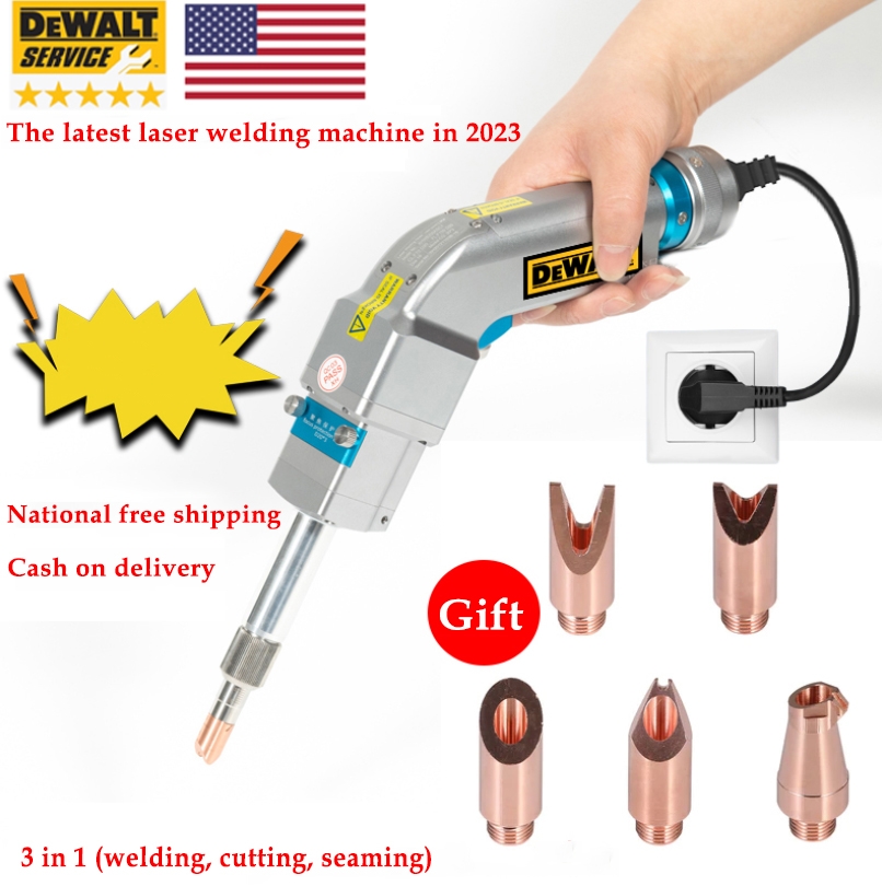 Laser Welder (3-in-1) DEWEI 2023 Latest Model Welding + Cutting + Rust  Removal 4000W (Welding and Cutting Materials) 